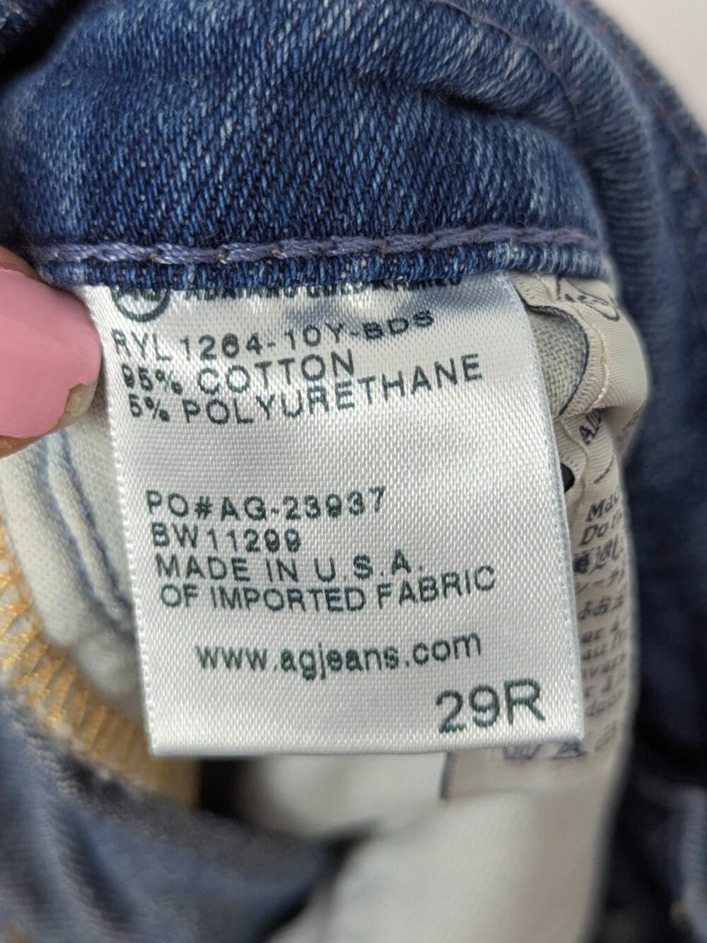 AG Adriano Goldschmied | Medium Wash The Tomboy Relaxed Straight Leg Jeans - Picture 8 of 9